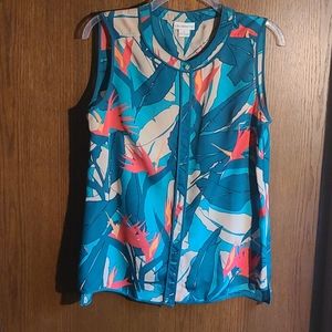 Floral tank top